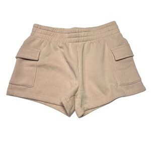 Urban Kids Tan Casual Shorts with Elastic Waistband